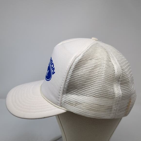 Sanderson Ford Snapback Rope Trucker Hat White One Size Outdoor Speedway - Picture 3 of 10